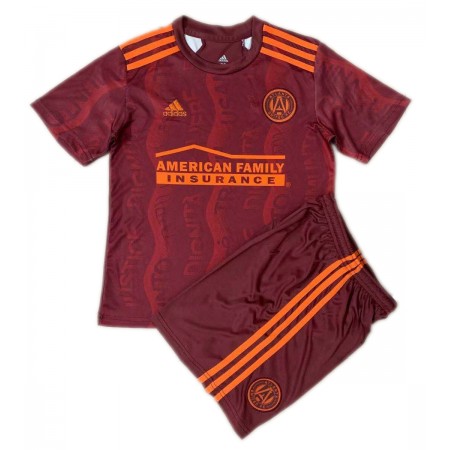 Fotballdrakt Atlanta United Barn Tredjetrøye 2021 Kortermet